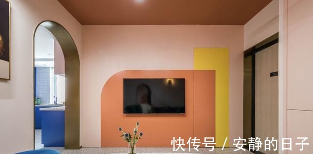 装饰|杭州夫妇家的精致场面采用大量色彩来装饰,反而显得很时尚!