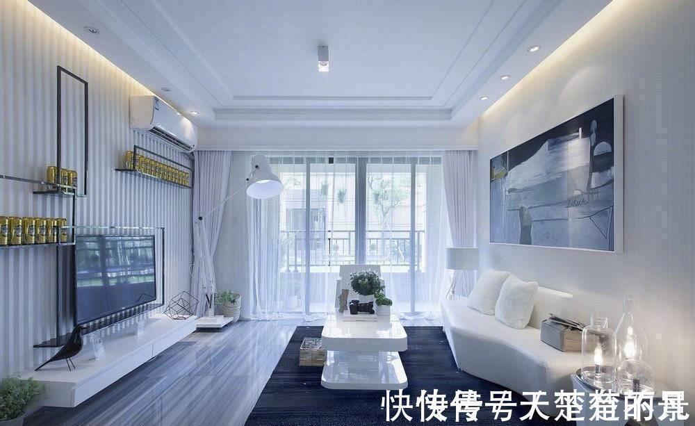 装修|很干净的新房装修,都舍不得入住,墙上摆满饮料随时喝