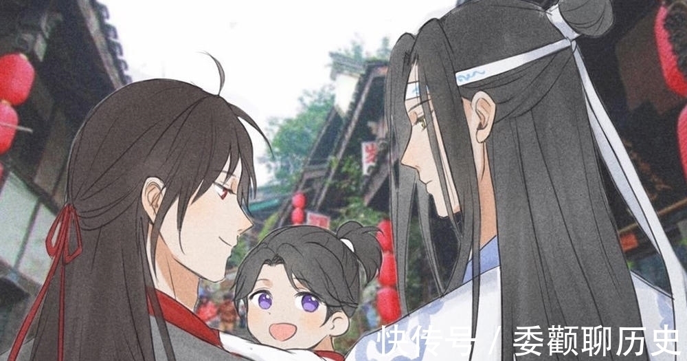 小温苑&《魔道祖师》蓝忘机很会带孩子，扔兔子堆是误解，思追教育得很好