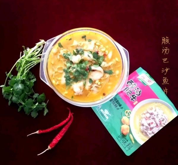 玉米淀粉|简单快手酸汤巴沙鱼片