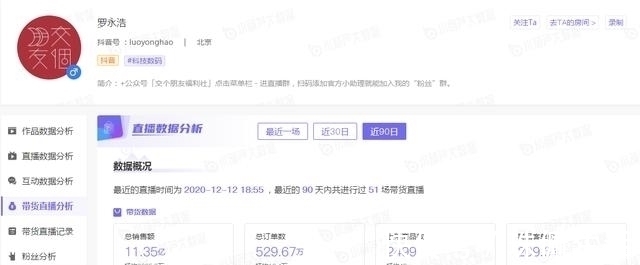 罗永浩|行业观察丨直播带货行业闻“假”色变?多位顶级带货主播牵连其中
