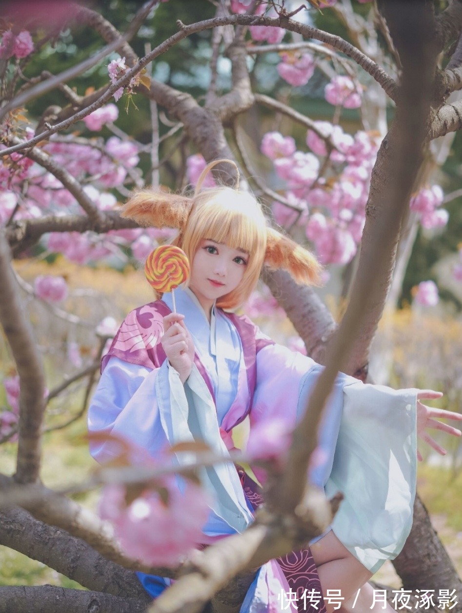 狐狸|狐妖小红娘cos头上呆毛可爱到爆, 这么萌的狐狸谁顶得住啊