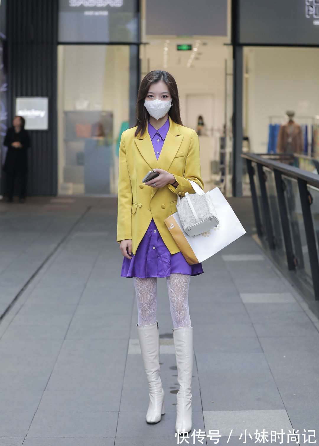 长靴|长腿姑娘最爱的“长靴”,这样穿更加出彩,美得时髦又精致