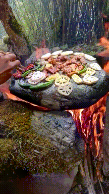 |搞笑GIF:我都不敢这么p,她却敢这么长!