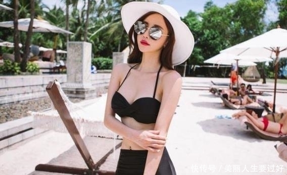味道|比基尼泳衣的装扮,搭配紧身衣很韩范的味道