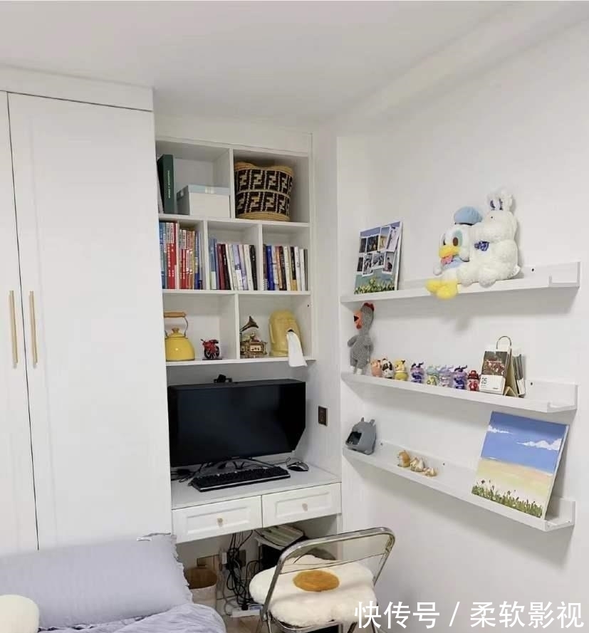 柜子|安徽90后夫妻,因太会布置而走红,把83㎡装得堪称收纳教科书