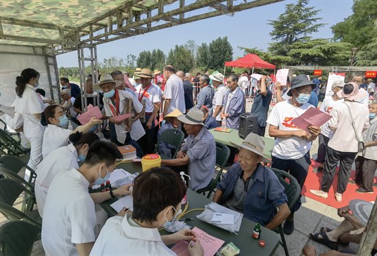 义诊|情系革命老区 山大二院自主择业干部医疗队赴临沂开展义诊活动