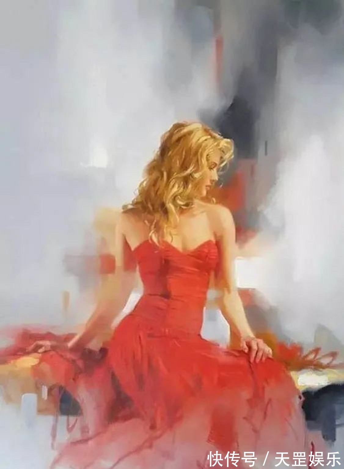 历史人物!明艳的色彩中迸发出唯美惊艳的女性魅力——擅画女人的约翰逊