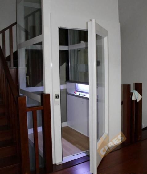 电梯|第一次见外国人的家用小电梯,不用留电梯井,感叹太方便了