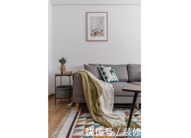 实用|75平北欧风二居室并不算很大,但整个家的布置却紧凑又实用