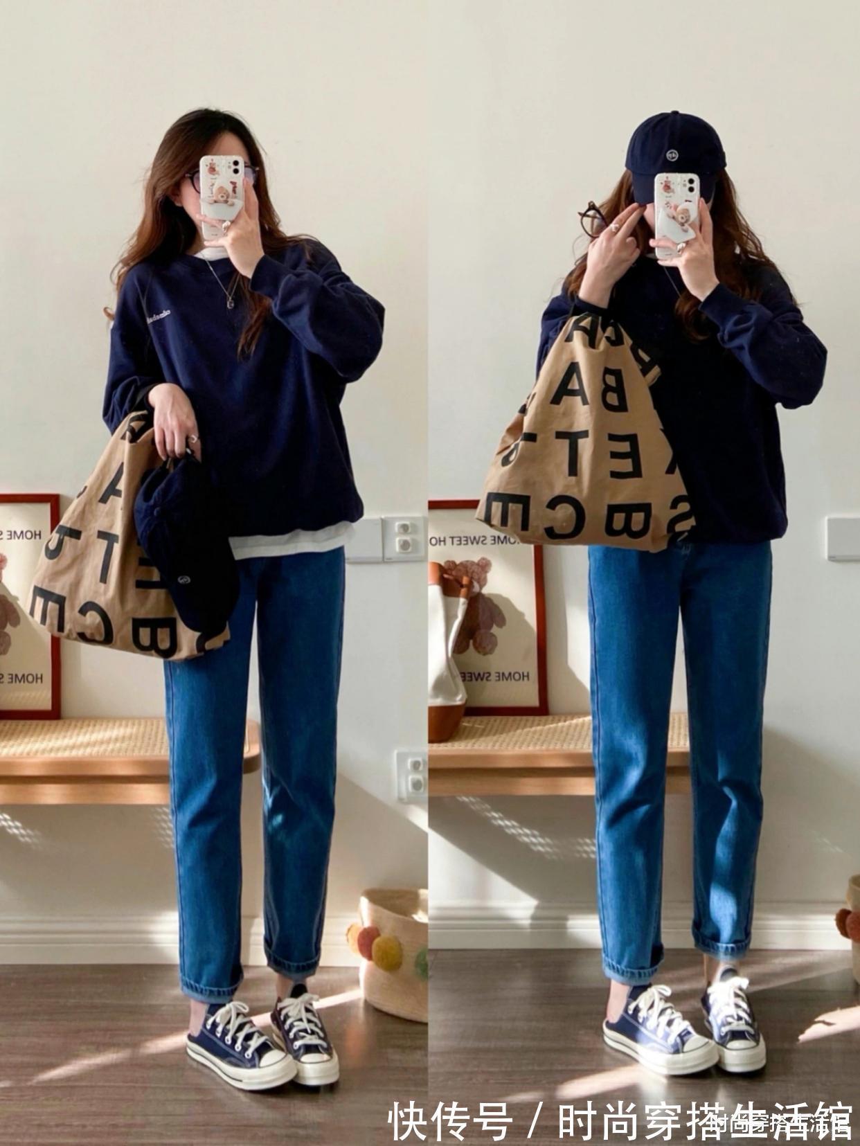 春暖 春暖花开,这才是真正充满“烟火气”的春天穿搭,保暖洋气又显高