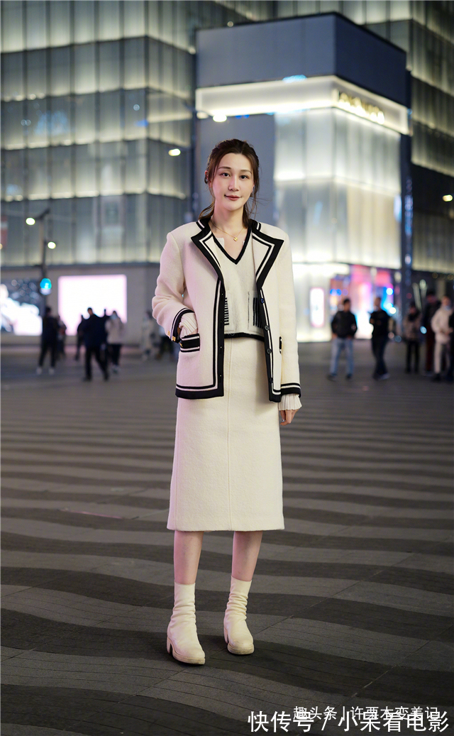 气质 今年没有一双“奶奶靴”可惜了,配大衣气质又高级,小个子都适合