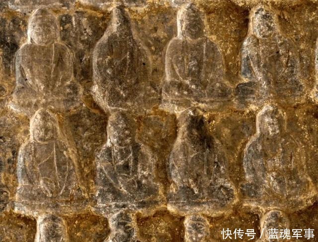 佛像|龙门石窟唐代千佛像残片 赏析