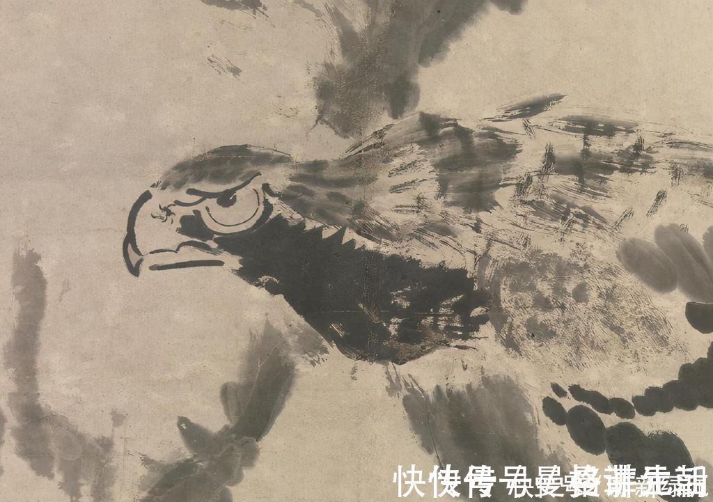 双鹰图|朱耷的这幅《双鹰图》,两只鹰价值4个亿,艺术造诣不输李苦禅