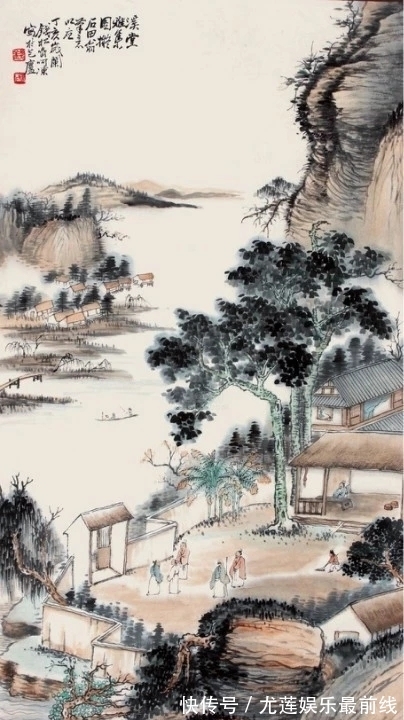 浑厚|你们有见如此古拙浑厚,朴实沉着的山水画吗?