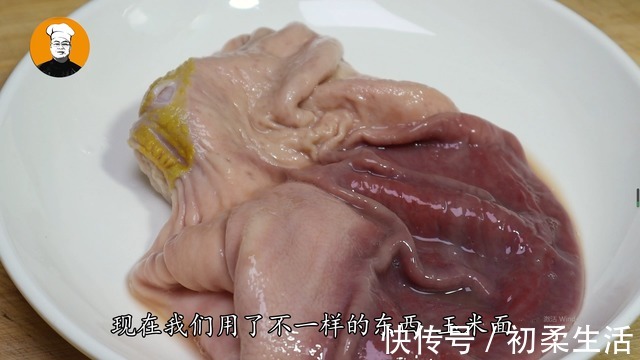 加盐|洗猪肚时,加盐和面粉洗就错了,饭店大厨教我一招,干净无异味