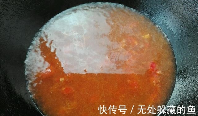 暖胃早餐必备西红柿疙瘩汤,口感细腻柔软,酸酸的超开胃!