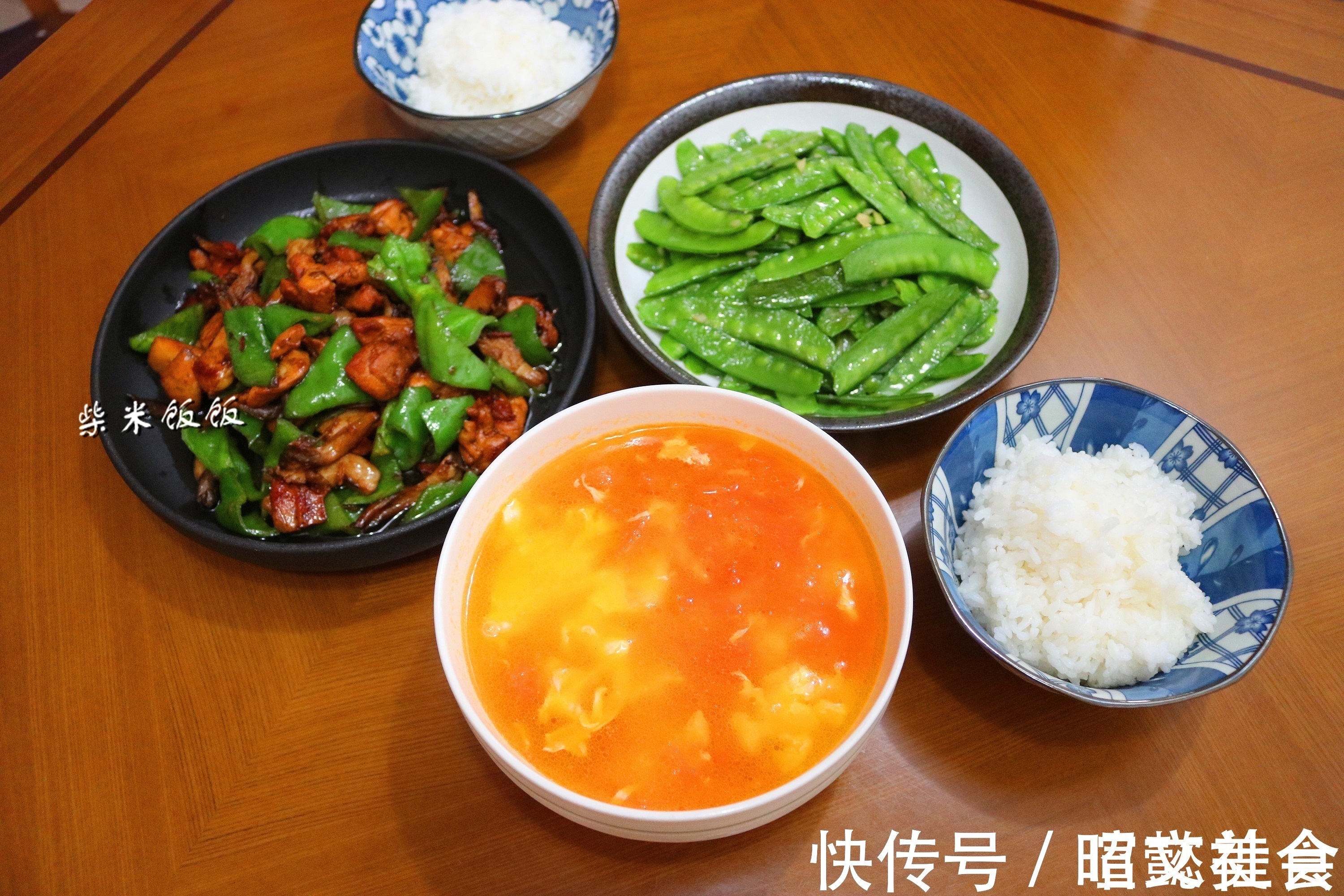 大火|我和女儿的晚餐,2个菜1个汤,30分钟上桌,全部吃光不浪费