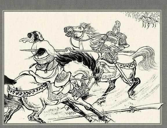 组赢|刘备、赵云、马超PK曹操、典韦、许褚,只能用剑只能步战,哪组赢