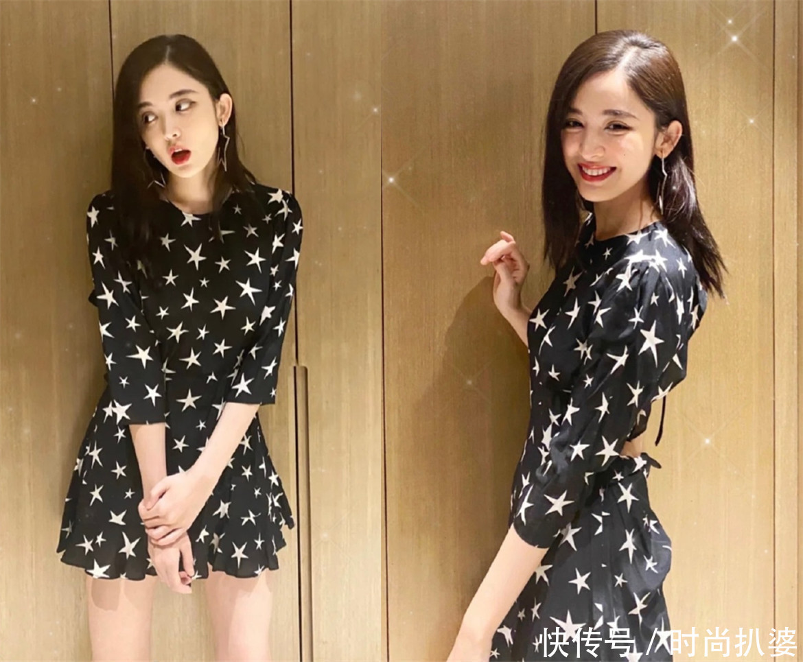 连衣裙|娜扎颜美身材好,上综艺太养眼!可这件近万睡衣风连衣裙太显廉价