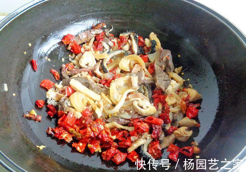 下饭又下酒的爆炒牛杂，新手都能做出来，收藏好，国庆节给家人做