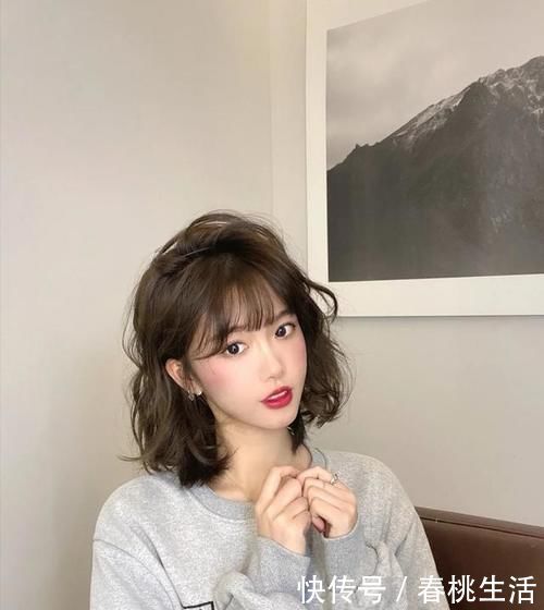 发型|分享几款适合圆脸、方脸的发型,洋气又显脸小,还很好打理