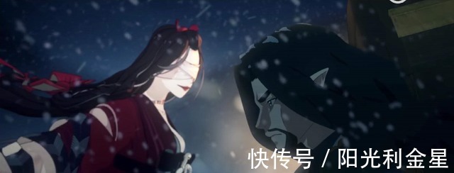 妖怪|阴阳师一位少女影响了两个妖怪，入殓师和一反木绵其实是情敌