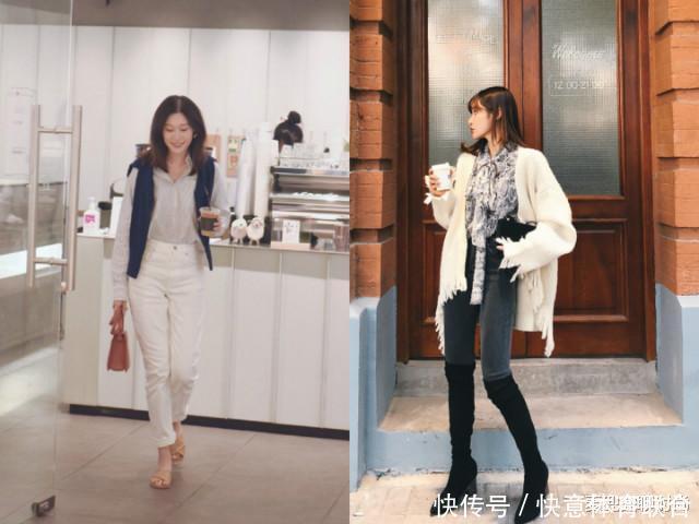 毛衣早过时了，今秋流行“奶奶衫+衬衫”一起穿，百搭显瘦又洋气
