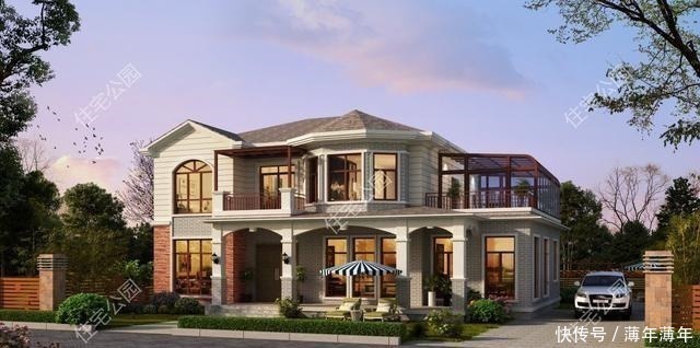 建筑|堂屋+土灶,这才是农村自建房该有的样子,都说最后一套最美!