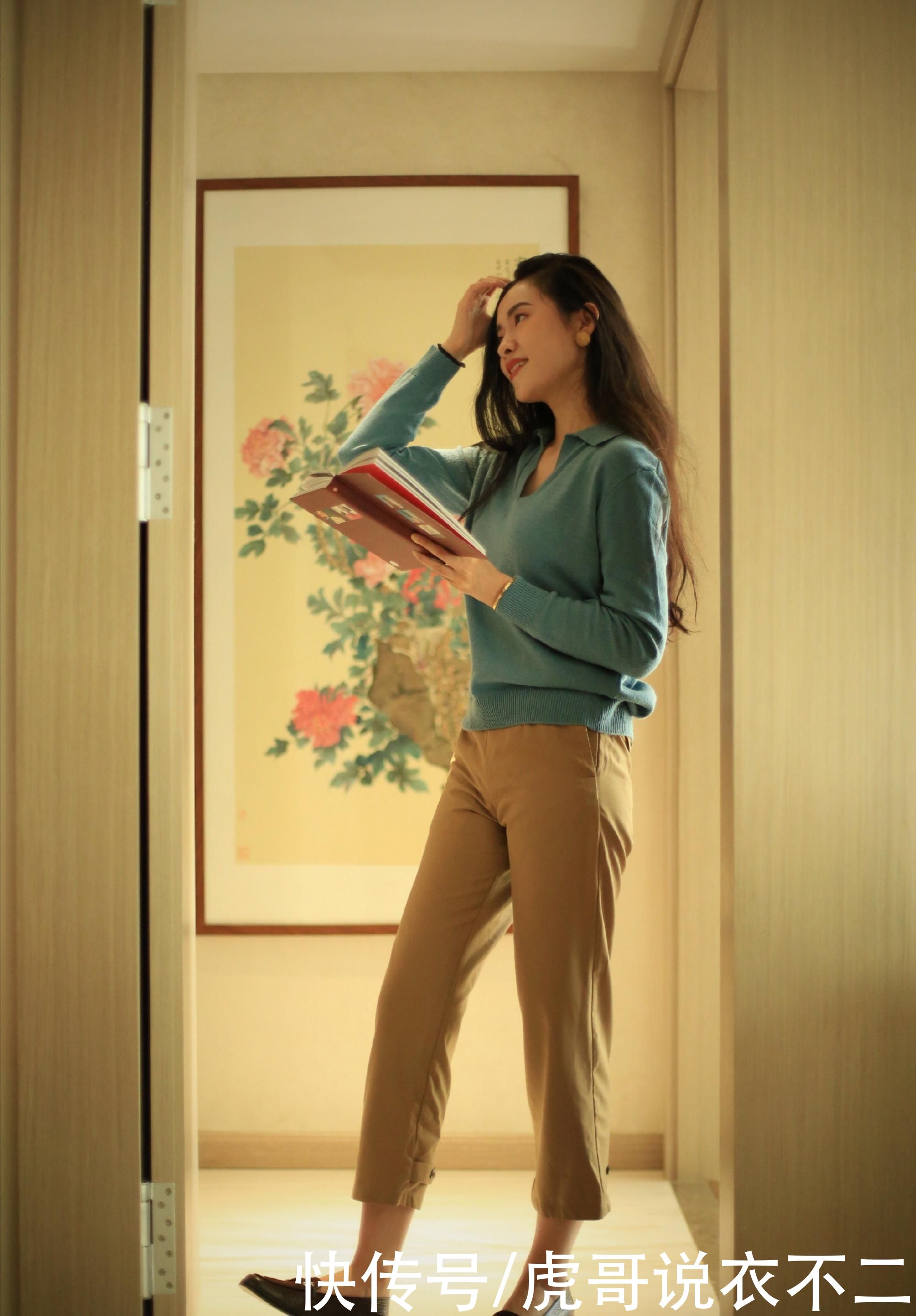 40岁女人穿对衣服“隐藏”年龄,优雅大气的穿搭,直接照着穿