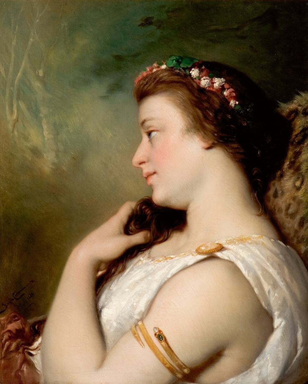 画家&比利时画家?约瑟夫·库曼斯笔下的美女,太迷人!