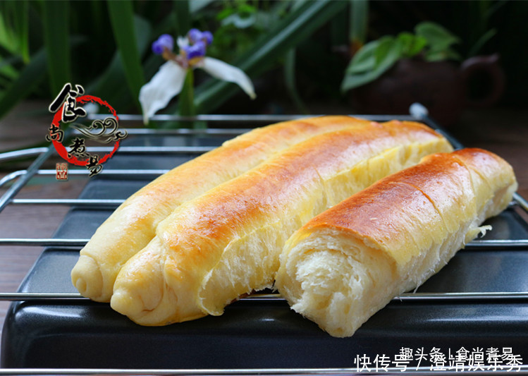 配方|面包此做法,香甜柔软又筋道,撕开能拉丝,配方很简单