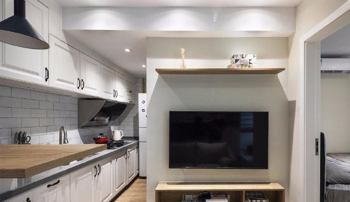 过道|33平米超小户型,巴掌大的地方,厨房、客厅、卧室啥都有