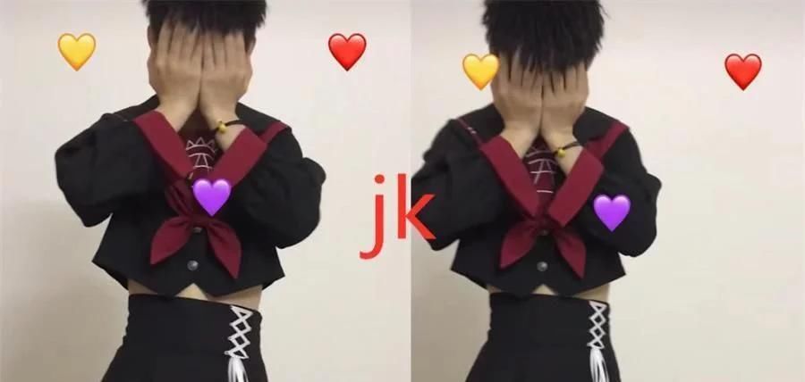 男生能娘到什么程度?汉服忍了,JK忍了,看到最后:想扔菜叶