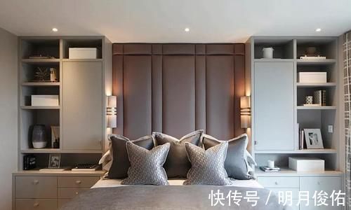 秀巢网|六种收纳型床头背景墙,连床头柜都可以省掉了