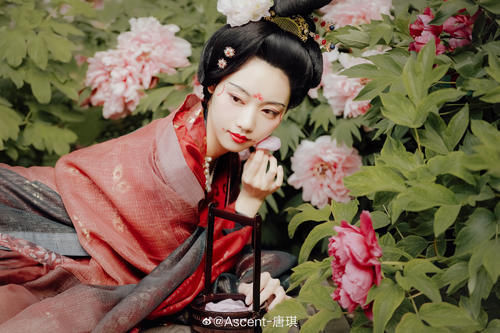 小姐姐$本以为唐制汉服够美了,直到看见“贵妃风”,才知道什么是精致