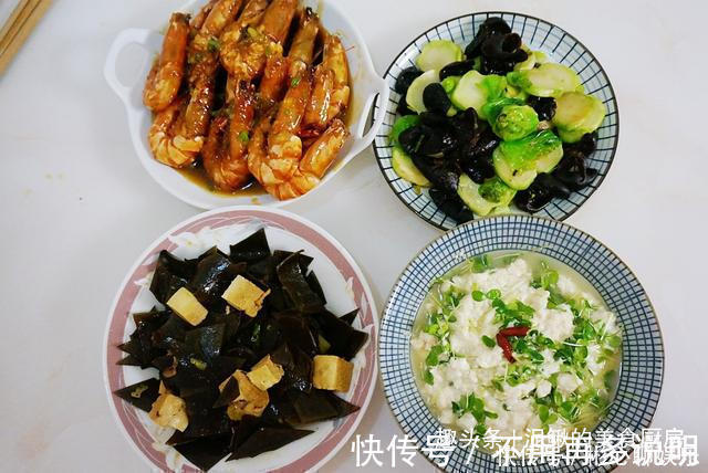 晒晒一家三口的晚餐,一周七天不重样,营养丰富,花钱不多吃得香