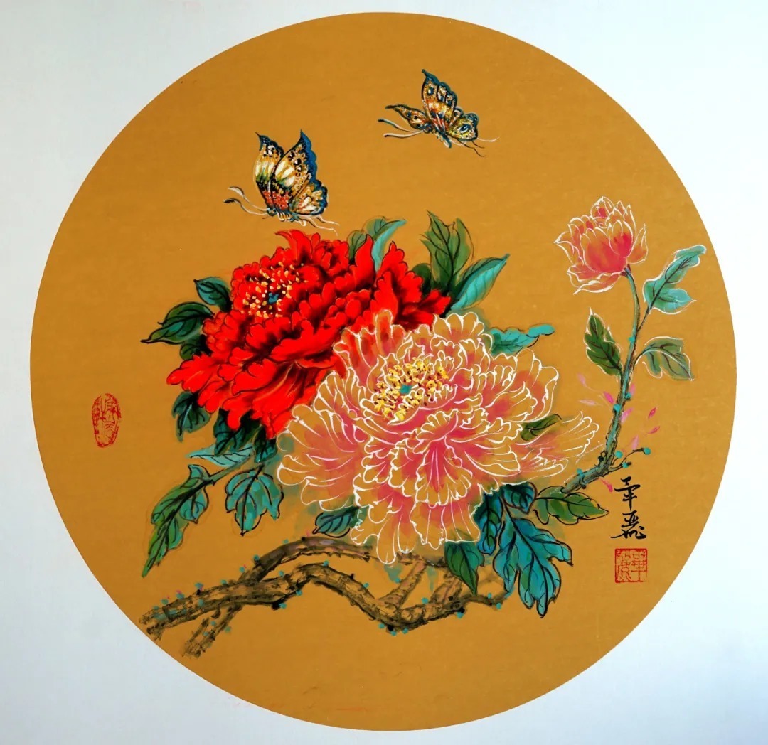 美国世界艺术家协会！艺术家毕丽国画作品赏析