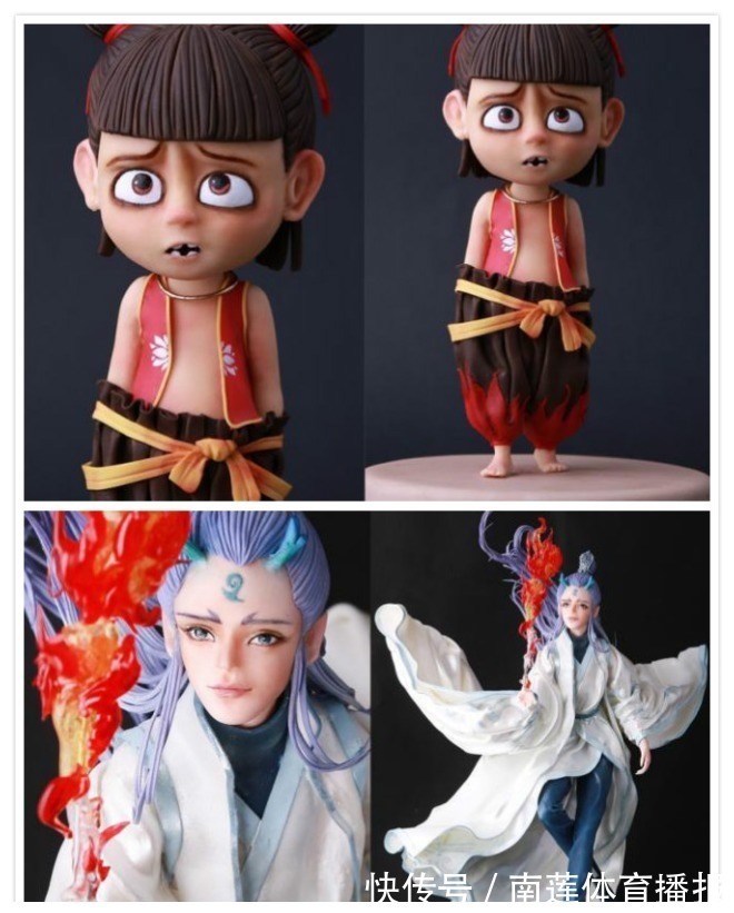 火锅底料|蛋糕能有多逼真?哪吒、敖丙比手办还精致,网友:根本无法下口!