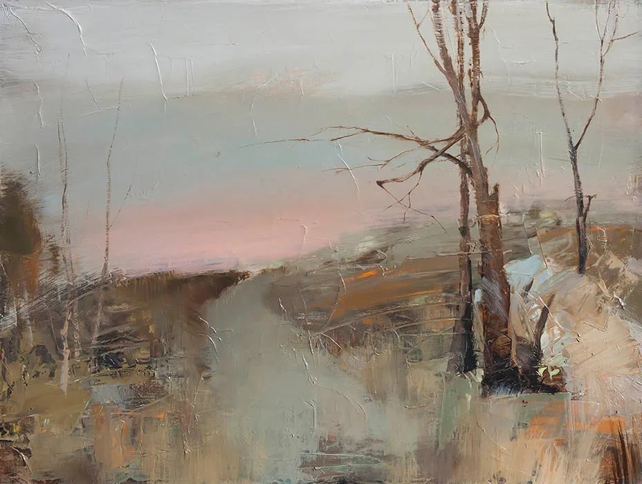 笔触@笔触率性,优雅朦胧的风景油画,迷人!