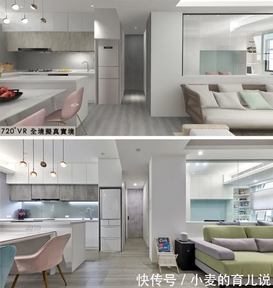 老婆|35 年92㎡老房大改造:超好看的北欧小清新,老婆喜欢得不行!