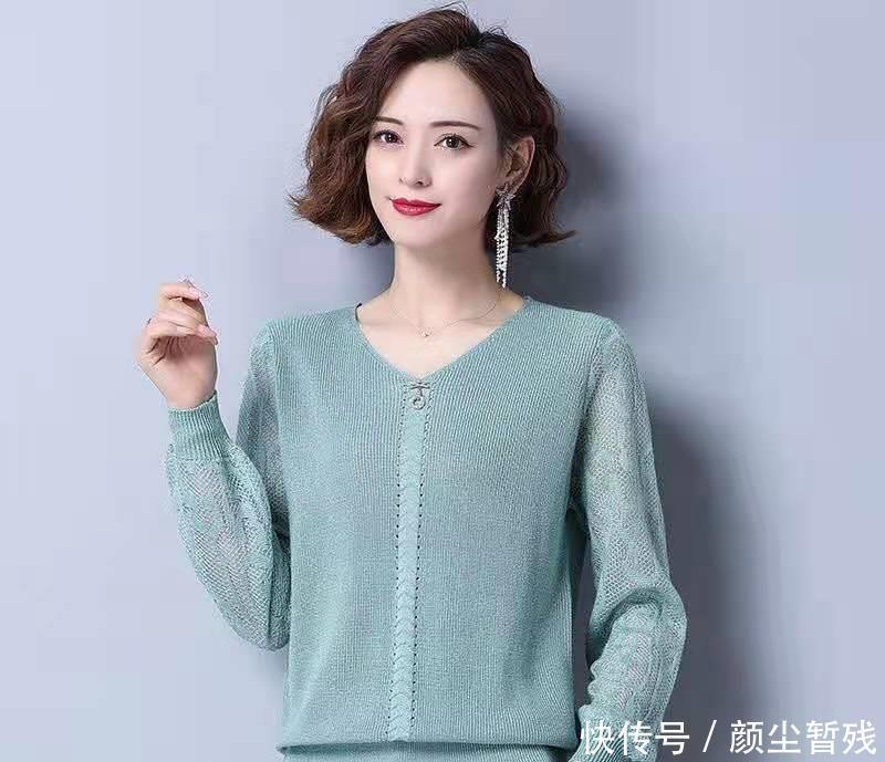 开春火了一女装,叫“针织衫”,减龄雅致又百搭,上身满满女人味