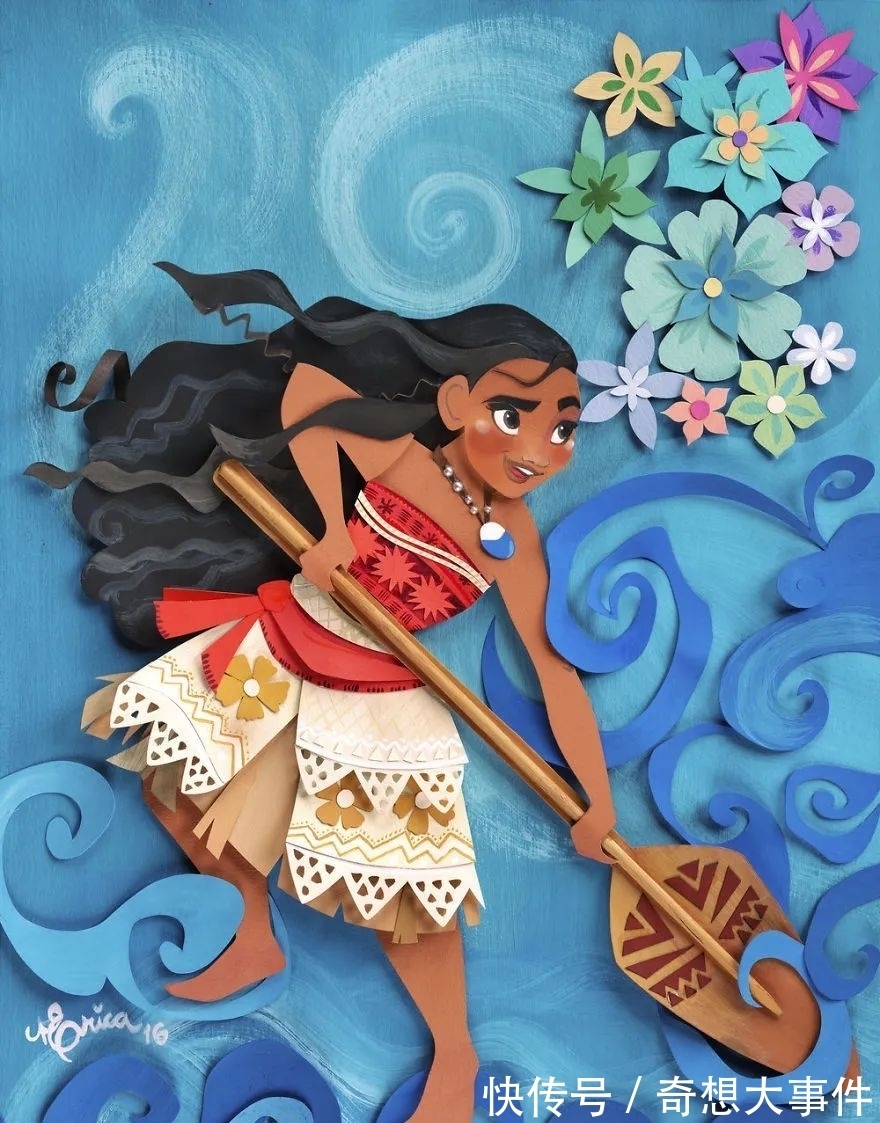 女孩子|也只有这么可爱的女孩子,才能用剪刀,剪出一整个童话故事