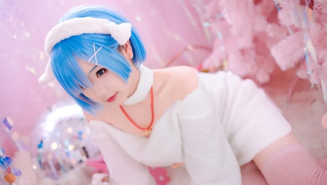 stmutepc1800|cos:蕾姆老婆cos正片@雪晴