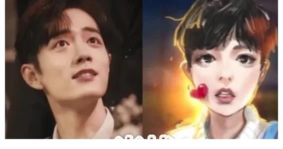 蔡徐坤|当明星遇上“漫画脸”,蔡徐坤、邓伦还好,看到王一博:会心一击