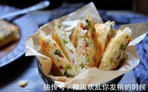 糯米馅|制作糯米网红豇豆饼，春卷加糯米馅，外表焦黄软糯又好吃