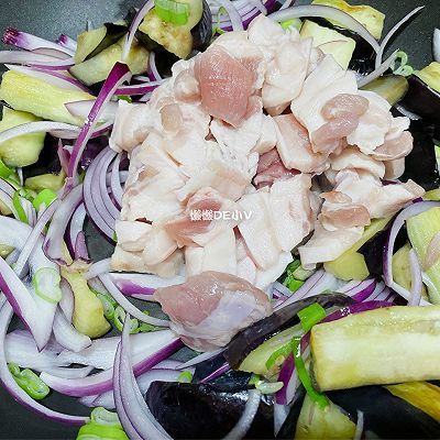 洋葱|五花肉烧茄子