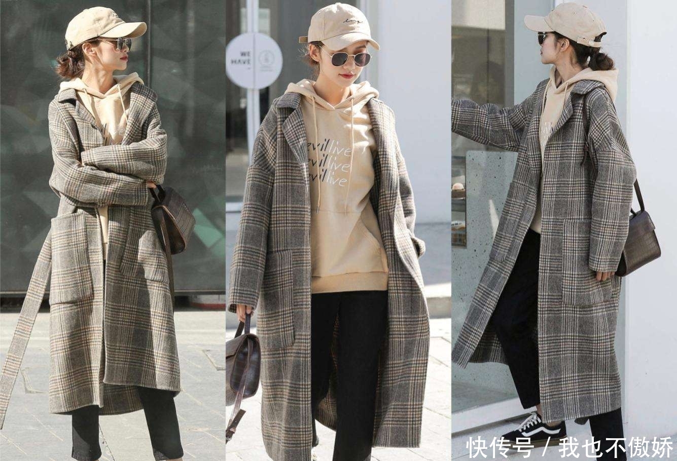 搞定|秋冬季高级感穿搭示范,一件大衣搞定轻熟风,知性又优雅