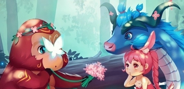 可爱|斗罗大陆两大森林王者的幼年形象公开,大明无比可爱,二明成憨憨