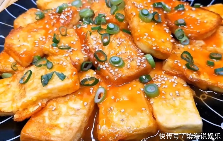 美味|豆腐不要炖着吃了,咱们来换个口味,酸甜美味,外酥里嫩,超好吃
